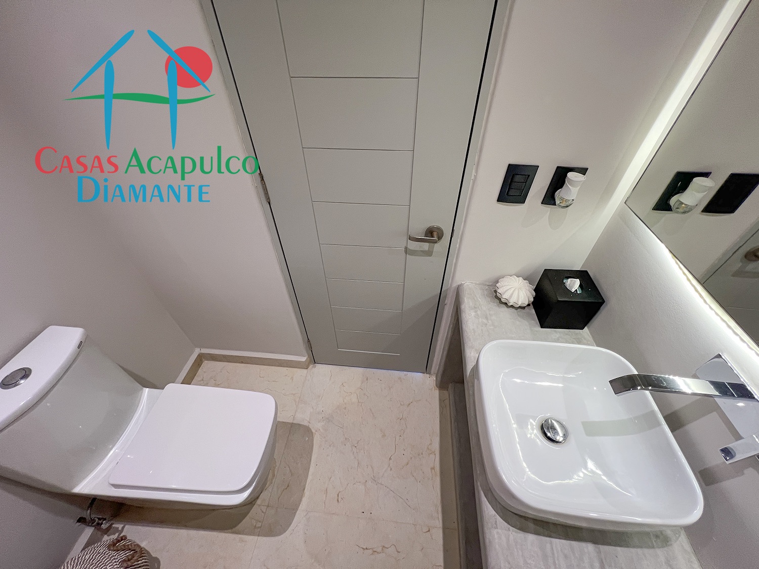 Playamar Diamante T1 401 - Baño de visitas 1
